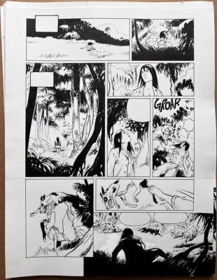 Reculé, Henri - 1 Original page - Le Dernier Livre de la Jungle - Le retour - 2006 | Catawiki