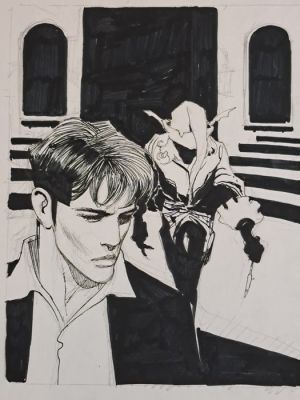 Roi, Corrado - 1 Original preliminary drawing - Dylan Dog: Goblin | Catawiki