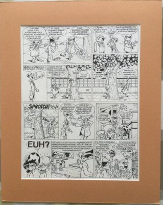 Devos, Jacques - 1 Une belle page de fin. - Génial Olivier - Aras, à ras bord / Beter één papegaai in de hand... - 1976 | Catawiki