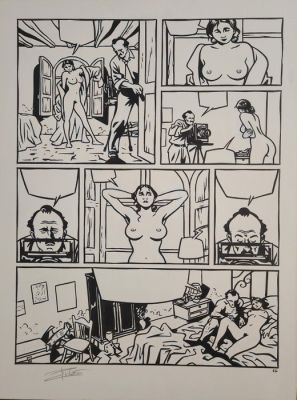Pellejero, Ruben - 1 Original page - L‘impertinence d’un été - 2009
