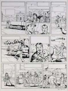 Benoit, Ted | BLAKE ET MORTIMER Planche originale n°62 issue de l’album | Cornette de St Cyr