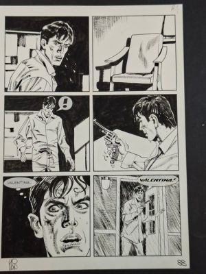 Stano, Angelo - 1 Original page - Dylan Dog: L’assasino è Tra Noi | Catawiki