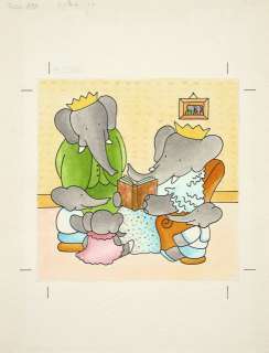 Laurent de Brunhoff Né En 1925 - Babar en famille
