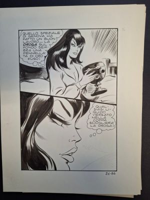 Marchioro, Tito - 10 Original page - Lucifera - n. 21 | Catawiki