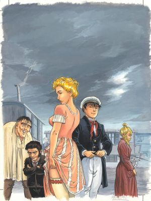 Jean Charles Kraehn | Couverture originale de la réédition - La Parade des monstres - Bout d’homme | Daniel Maghen