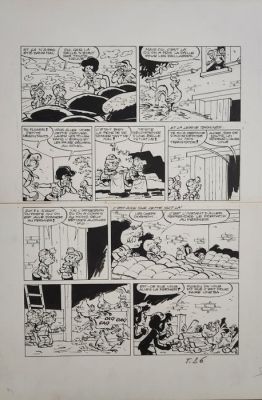 Berck (Berckmans, Arthur) - 1 Original page - Vive les vacances - 1962 | Catawiki
