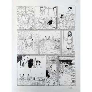 Sylvain Savoia - Planche originale N°92, Les esclaves oubliés de Tromelin