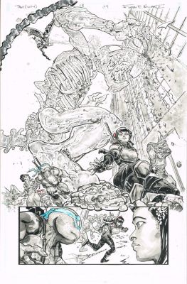 Freddie E. Williams II | TMNT (2024) (Issue 18, Pg 07) 11 x 17 | Freddie E. Williams II
