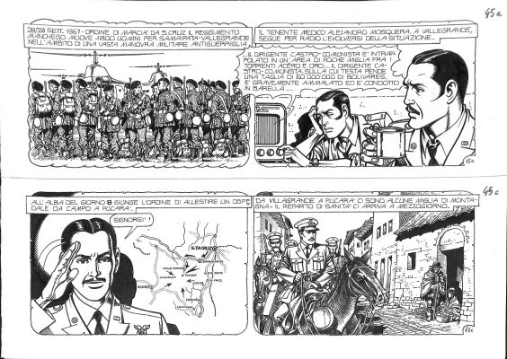 Magnus – Tavola Originale Kriminal "I’uomo che uccise Ernesto Che Guevara" | Love Original Art
