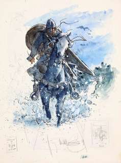 Vance | Ramiro, illustration à l’encre de Chine, à… | Millon