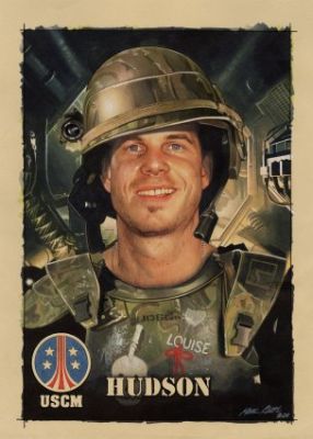 Raats, Mark - ALIENS - HUDSON Illustration | ComicConnect