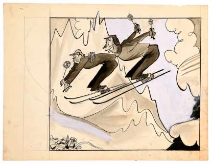 Sempé | Illustration à l’encre de Chine, au lavis et à… | Millon