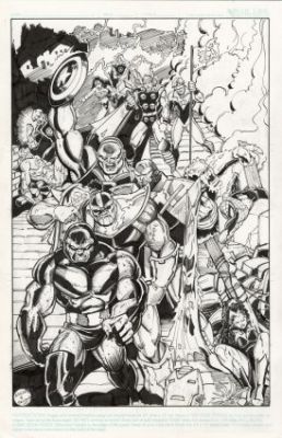 Ashley, Jon - JLA/AVENGERS Illustration