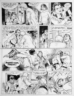 HERMANN  - Bernard Prince  - Planche 15 de l’album Objectif Cormoran édité au [...] | Vermot et Associés