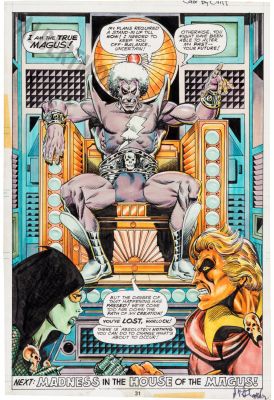 Al Milgrom, Jim Starlin | Strange Tales Issue 181 Page 18 | Albert Moy