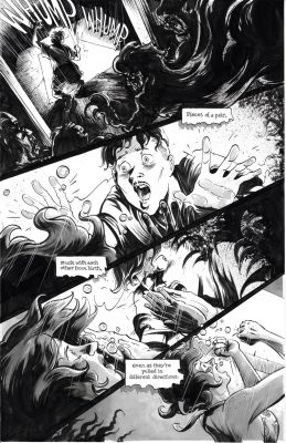 Nate Powell | Twilight Zone Issue 4 - Pg. 21 | Athenaeum Comic Art