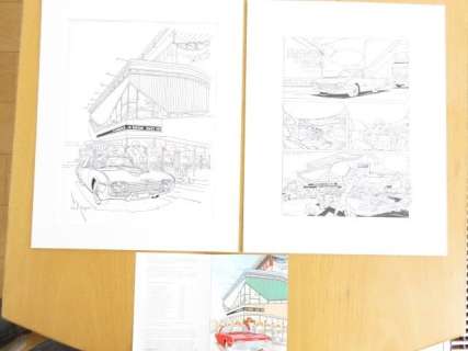 Kuijpers, Henk | 2x Originele tekeningen + folder  - Franka in Breda  - (2013) | Catawiki