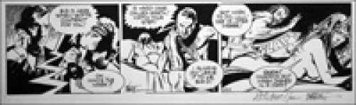 Martin Asbury - Garth Daily Strip - Cheeky (Signed)