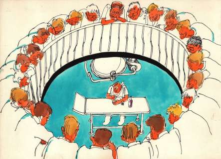 Cabu | Un repas sous observation, illustration à… | Millon