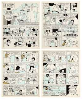 Beckers (André) | Le Pèlerin de Pâques, ensemble de 4 planches à… | Millon