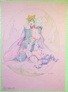 Frollo, Leone | original plate "Biancaneve" for Glamour | Catawiki