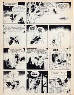 Macherot | Sibylline, planche n°20 à l’encre de Chine de… | Millon