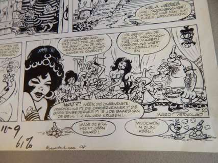 Brugman, Gideon | Originele pagina (p.32)  - Ambrosius  - De Gefleste Geesten + Luxe album & Ex-libris  - hc met linnen rug  - (1969/2017) | Catawiki