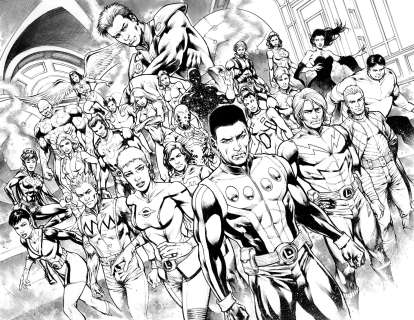 Marco Santucci - Jsa #10 Page 18-19 Issue 10 Page 18-19