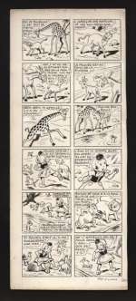 Cuvillier, Maurice | Planche originale  - Sylvain et Sylvette  - (1953) | Catawiki