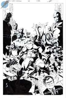 Geoff Shaw - X-Men: Days of Future Past - Doomsday Issue 1 Page Cover