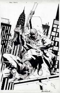 Alberto Ponticelli - Marvel Knights #6 Cover