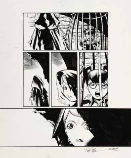 Naifeh (Ted) - Lot 498 - Courtney Crumrin, planche n°22 à l‘encre de…