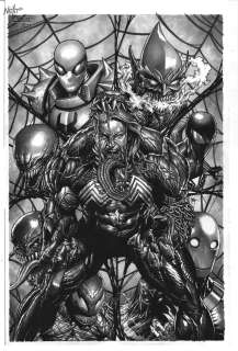 Mico Suayan - Venom Wars #1 Issue 1 Page Cover