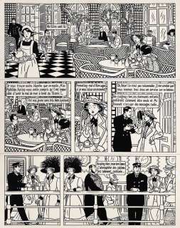 Floc’h | Albany & Sturgess, planche n°16 à l’encre de… | AZ auction