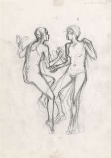 Cuvelier | Etude à la mine de plomb sur papier calque pour… | AZ auction