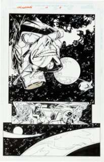 Mark Bagley and Vince Russell Thunderbolts  Original Art Group of 4 (Marvel, 1998).... (Total: 4  Original Art)