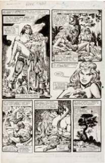 Ernie Chan Savage Sword of Conan #29 "Child  of Sorcery" Page 20 Original Art (Marvel, 1978).... | Heritage