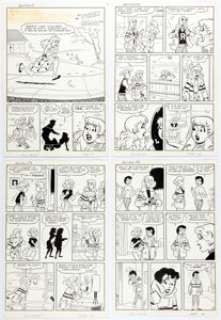 Dan DeCarlo Archie’s Girls Betty & Veronica #64 Complete 6-Page Story Original Art (Archie, 1961). Archie’s - | Heritage