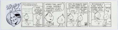 Bill Griffith Zippy Daily Comic Strip Original Art dated 10-7-12 (King Features Syndicate, 2012). Mr. Griffith - | Heritage