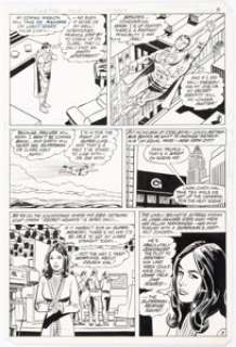 Curt Swan and Frank Chiaramonte Superman #366 Story Page 3 Supergirl Original Art (DC, 1981). If you look up in - | Heritage