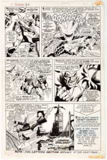 John Buscema and Frank Giacoia Sub-Mariner #2 Story Page 20 Original Art (Marvel, 1968). The last page of the - | Heritage