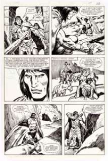John Buscema and Ernie Chan Conan the Barbarian #151 Page 23 Original Art (Marvel, 1983). | Heritage