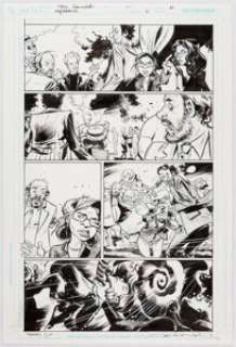 Tom Fowler Mysterius the Unfathomable #2 Story Page 21 Original Art (DC/WildStorm, 2009)....