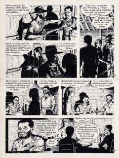 Auclair | Le Sang du Flamboyant, planche n°69 à l’encre… | AZ auction