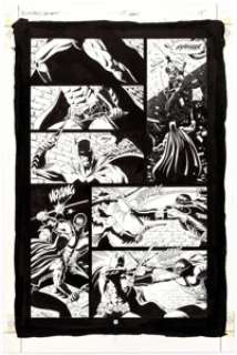 Paul Gulacy and Terry Austin Batman: Legends of the Dark Knight #15 Page 15 Original Art (DC, 1991).... | Heritage