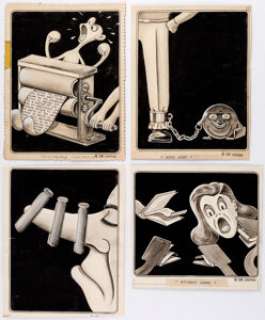 Lew Landsman Hollywood Side-Show Suite of Cartoon Paintings Original Art Group of 11 (Landsman Studio, c. 1940s).... (Total: 11 Original Art) | Heritage