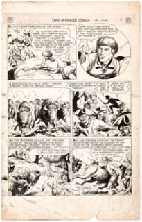 Fred Ray Star-Spangled Comics #105 Tomahawk Story Page 9 Original Art (DC Comics, 1950).... | Heritage