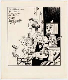 Cliff Sterrett Polly and Her Pals Specialty Piece Original Art (1941).... | Heritage