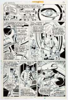 Jim Mooney (breakdowns) and Tony DeZuniga Ms. Marvel 17 Page 16 Original Art (Marvel, 1979).... | Heritage