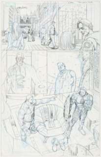 Lan Medina and Ed Tadeo Cable and Deadpool #25 Story Page 8 Original Art (Marvel, 2006)....